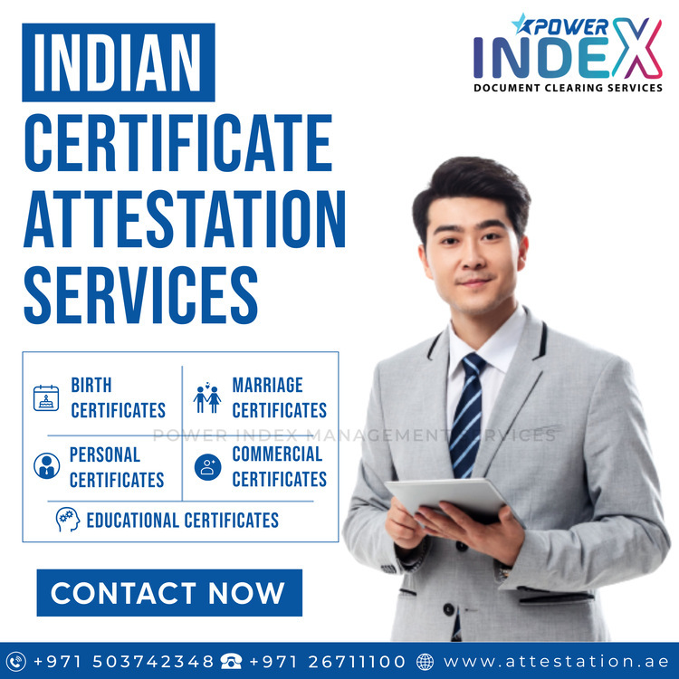 indian certificate